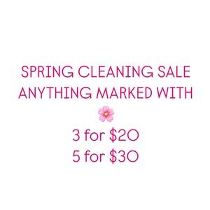 SPRING CLEANING SALE!